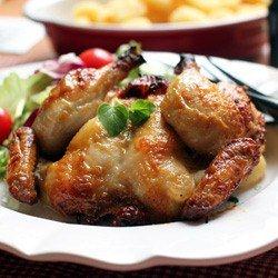 Honey Glazed Poussin